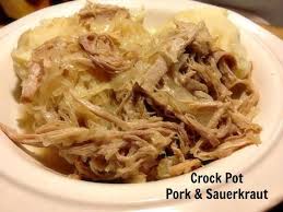 Crock Pot Pork And Sauerkraut Recipe Crock Pot Pork And Sauerkraut Recipe Saurkraut Recipes Pork And Sauerkraut Recipe