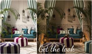 Many kinds of colors that use in this style makes the room feel vibrant, you can also use this moroccan home décor. How To Create A Moroccan Style Paradise At Home And Outdoors