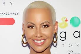 Full lace wig orange red color human hair 13x4 lace front hair 150% density curly glueless pre plucked hair line with baby hair for black women (14 inch, 13x4 lace frontal wig) 4.1 out of 5 stars. Amber Rose Shows Off Her Growing Baby Bump And Beautiful Black Hair Essence