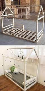 Pallet Kid Bed Diyfurniture Pallet Kid Bed Diyfurniture The Post Pallet Kid Bed Diyfurniture Appeared First On Toddle Diy Kids Bed Diy Pallet Bed Kid Beds