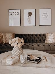 Other patterns throughout the room feature the same color palette and echo the vertical stripes. My Neutral Living Room 2020 Blondie In The City