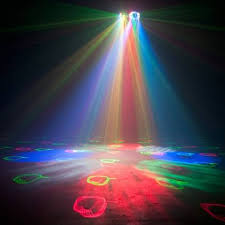 American Dj Stinger Gobo 3 Fx In 1 Led Moonflower With Gobos Color Wash Effects And Red Green Laser Canada S Favourite Music Store Acclaim Sound And Lighting