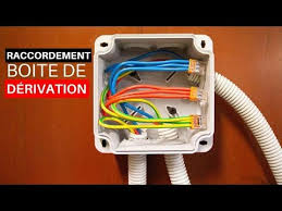 Raccordement D Une Boite De Derivation Educ Elec Youtube En 2020 Cablage Electrique Boite Electricite