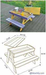 Sand Table Woodworking Plans Diy Diy Sandbox Diy Pallet Projects