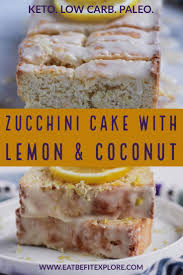 Low Carb Zucchini Cake With Lemon And Coconut Recipe Lemon Desserts Easy Lemon Desserts Zucchini Recipes Dessert