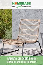 Comfort Functionality Metal Furniture Design Metal Outdoor Chairs Bamboo Outdoor