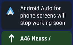 Android Auto auf dem Smartphone funktioniert bald nicht mehr