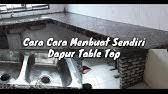 Cara buat meja dapur atau table top minimalis ukuran 3 m x 60 cm. Table Top Nak Jimat Buat Sendiri D I Y Youtube