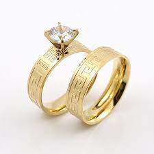 Wedding Ring Couple Gold Wedding Rings For Couples Wedding Rings For Couples With Names Engrav Couple Wedding Rings Amazing Wedding Rings Wedding Ring Designs