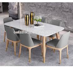 Oe Fashion Marble Solid Wood Dining Table And Chairs Family Rectangular Dining Table View So Wood Dining Table Solid Wood Dining Table Modern Dining Furniture