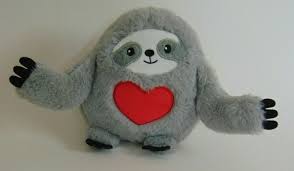 8 Hallmark Plush Sloth Adorable Heart Love Grey Red Valentine Stuffed Animal Hallmark Animal Valentine Huggable Stuffed Animals Cute Valentines Day Gifts
