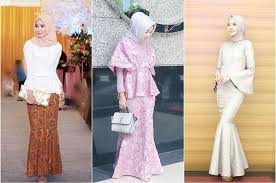 Model kebaya duyung elegan modern minimalis dan anggun model kebaya duyung untuk rok bawahan sebenarnya tidak jauh berbeda dengan model 50 baju kebaya brokat kombinasi modern terbaru. Model Baju Kebaya Duyung Terbaru 2019