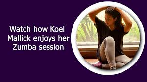Watch how Koel Mallick enjoys her Zumba session