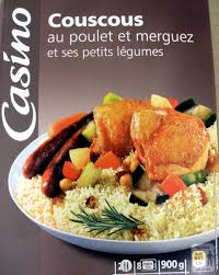 Maybe you would like to learn more about one of these? Couscous Au Poulet Et Merguez Et Ses Petits Legumes 2 Portions Casino 900 G