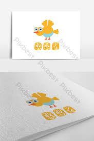Desain Logo Kreatif Unik Dan Lucu Burung Kuning Templat Ai Unduhan Gratis Pikbest