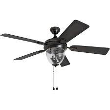 Harbor Breeze Ellesmere 52 In Oil Rubbed Bronze Indoor Ceiling Fan With Light Kit 5 Blade Lowes Com Fan Light Ceiling Fan Ceiling Fan With Light
