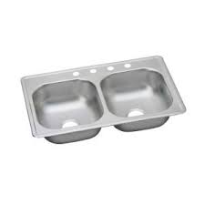 double bowl kitchen sink d23317