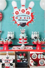 Maybe you would like to learn more about one of these? A Boy S Retro Bowling Themed Birthday Party Spaceships And Laser Beams
