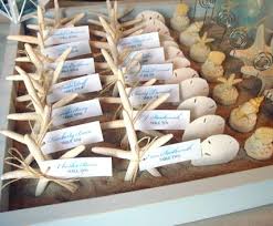 Beach Wedding Placecards Wedding Place Cards Wedding Sand