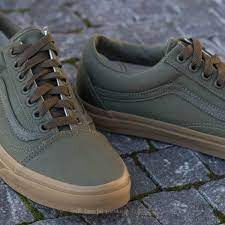Men's shoes Vans Old Skool (Canvas Gum) Ivy Green/ Light Gum