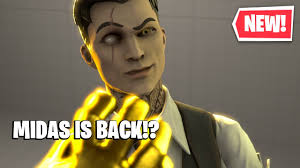Continue scrolling to keep reading click the button below to start this article in quick view. Midas Is Back As A Chair New Midas Easter Egg Fortnite Halloween Update Youtube