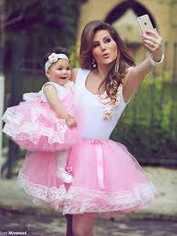 Wao In Luv Wid Thz Pic Mom Daughter Wearing Same Dress Princess Flower Girl Dresses Mother Daughter Dress Mother Daughter Fashion