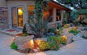 54 Elegant Backyard Landscaping Ideas Using Bricks Roundecor Rustic Landscaping Backyard Landscaping Backyard Landscaping Designs