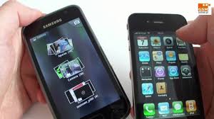 iPhone 4 versus Samsung I9000 GALAXY S ...