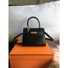 Our highly coveted collection of used hermes kelly bags would instantly add elegance and sophistication to your wardrobe. Hermes Kelly Mini 20 Cm Box Handbags Leather Black Ref 55883 Joli Closet