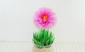 Pertama, potong bungkus kopi menjadi 4 bagian. Cara Membuat Bunga Dahlia Dari Sedotan Thebellebrigade Com