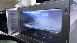Steam oven / electric oven. Panasonic S New Microwave Can Bake Grill And Even Steam Your Food Youtube