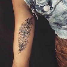 Placement Tattoos Feather Tattoo Arm Feather Tattoos