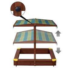 Sandkasten Lily Mit Absenkbaren Dach Sandkasten Kasten Dach