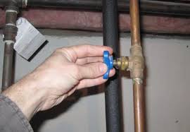 movinga copper plumbing pipes