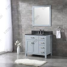 Unfinished bathroom vanities villa 48 in w x 22 d 36 h single vanity natural with marble top jazz white basin. China High Quality Grey Finish Solid Wood Custom Bathroom Vanities China Unfinished Kitchen Cabinets Bathroom Sink And Cabinet