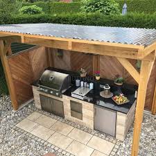 Outdoor Kuche Design In 2020 Hinterhof Kuche Outdoor Kuche Hinterhof Terrassen Designs