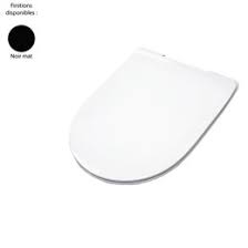 Cuvette Wc Suspendue Sans Bride File 2 0 Ceramique Noire Artceram