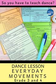 Dance Lesson Everyday Movements Dance Lessons Teach Dance Lesson