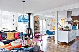Love color but scared to commit? Colorful Home Decor In Sweden
