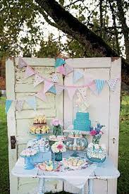 Decoracion De Fiestas Vintage Infantiles Y Para Adultos Baby Shower Vintage Vintage Baby Shower Baby Shower Dessert Table