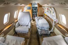 Eight (8) passenger configuration featuring a forward two (2) place divan opposite a single (1) forward facing executive chair followed by a four (4) place club. 2007 Learjet 60se Fai Ag