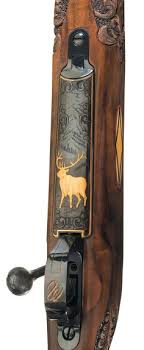 The stock is typical of. Weatherby Rifles