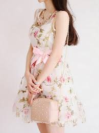 Flora Goddess Dress Cute Floral Dresses Fashion Goddess Dress