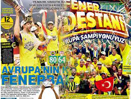 The season started 1 october 2020. Turkish Press Headlines For Fenerbahce S First Euroleague Trophy Eurohoops
