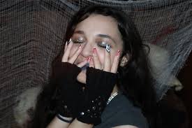 Black Hair Kesha Costume