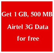 Airtel free data offers and tricks. Get Airtel 1gb 3g Data Free 2021 100 Working
