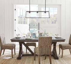 We updated it by buying six new chairs from. Seagrass Dining Chair Pottery Barn