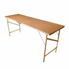 Wooden Hardboard Folding Wallpaper Paste Pasting Table Hardboard Table Wooden