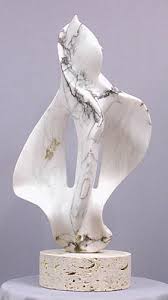 Standard finishes are polished & honed, specialty textured finishes such as leather, bamboo. Alabaster Stone Sculpture Fissure