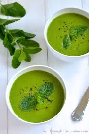 Pea And Mint Soup Cold Or Warm Not Enough Cinnamon Cold Soup Recipes Pea And Mint Soup Summer Soup